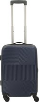 SB Travelbags Handbagage koffer 55cm 4 wielen trolley - Blauw
