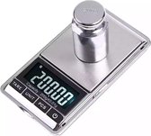 Nauwkeurige Digitale Mini Keuken Pocket Weegschaal - 0,01 tot 200 Gram - Ultra Precisie Zakweegschaal - LCD Display