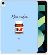 Hippe Hoesje iPad Air (2020/2022) 10.9 inch Cover Nut Home met doorzichte zijkanten