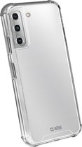 SBS Impact Backcover Hoesje - Geschikt voor Samsung Galaxy S22+ - Gsm case - Transparant
