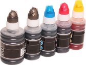 Geschikt voor Epson 105 / 106 Inktflessen - Flesjes Inkt geschikt voor Epson Ecotank ET-7700 en ET-7750