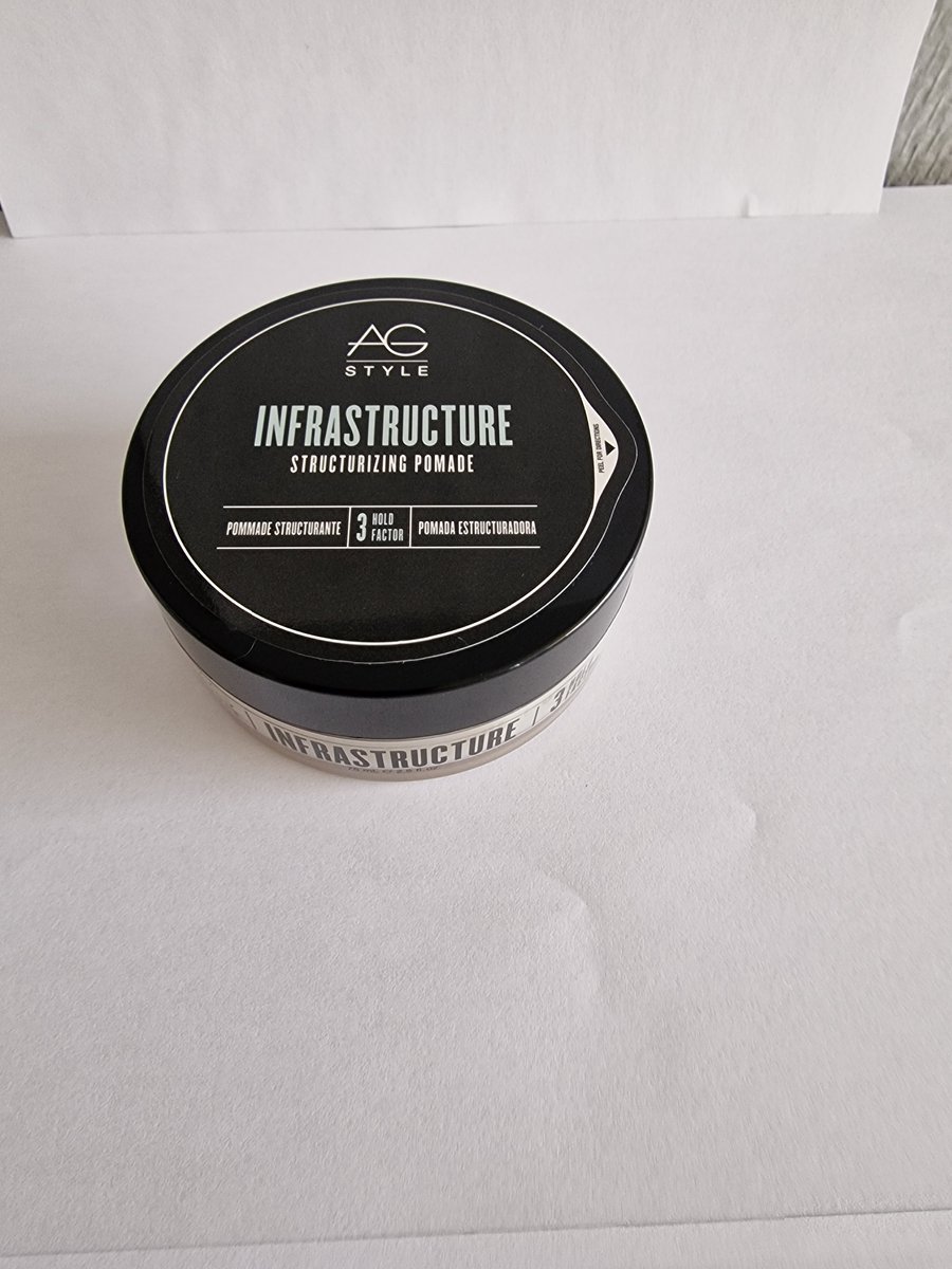 AG Hair Infrastructure Structurizing Pomade 75ml, 2.5 Oz. 3 HOLD FACTOR
