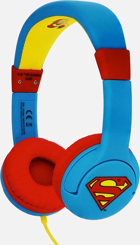 Superman - Casque audio Man of Steel pour enfants | bol.com