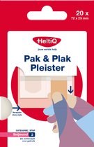 HeltiQ Pak & Plak Pleister Textiel 20 stuks