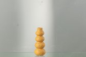 Kaarshouder | oranje | 3.27x3.27x (h)8.16 cm