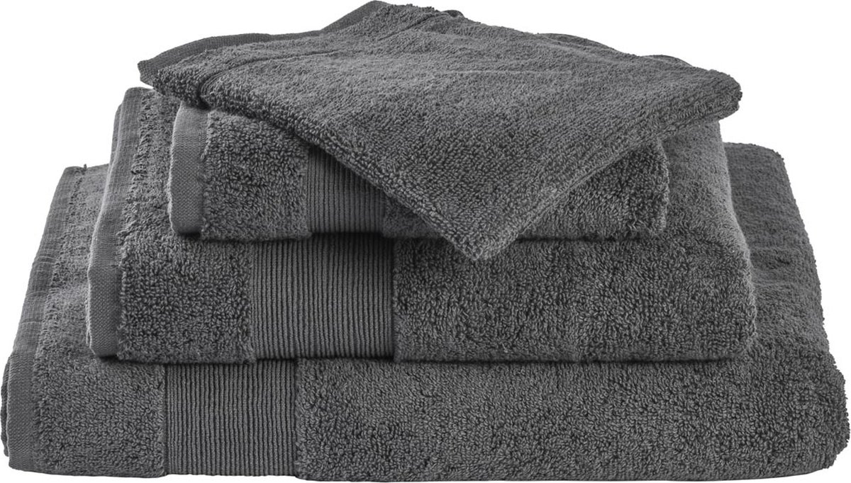 Livello Handdoek Home Collection Grey