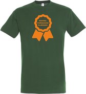 T-shirt Lintje vierdaagse Nijmegen |Wandelvierdaagse | vierdaagse Nijmegen | Roze woensdag | Groen | maat XS