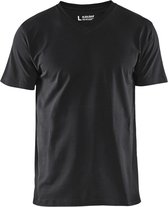 Blaklader T-Shirt, V-hals 3360-1029 - Zwart - S