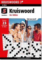 Sanders Puzzelboek Kruiswoord 3* De Dikke, editie 23