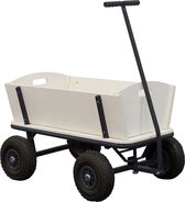 SUNNY Billy Chariot de Transport en Bois - Chariot pour Enfants anthracite - Capacité 100 kilos
