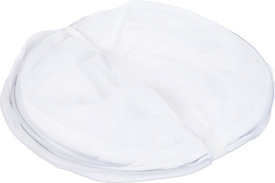vliegenkap eten - pop-up - opvouwbaar - 40 x 110 x 58 cm - tegen fruitvliegjes - wit — afbeelding 3