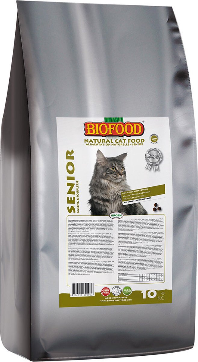 Biofood Premium Senior Ageing - Kattenvoer - 10kg