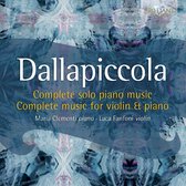 Luca Fanfoni - Dallapiccola: Complete Music For Piano And Violin (CD)