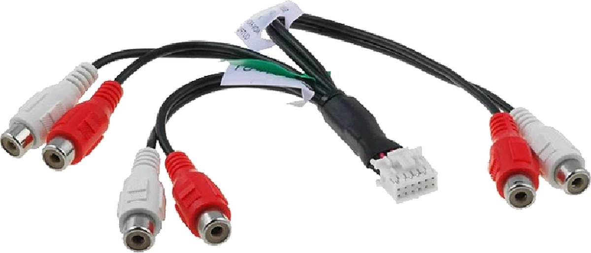 Tulp aansluitingen voor Pioneer AVH-P6500DVD, P6600DVD en diverse DEH