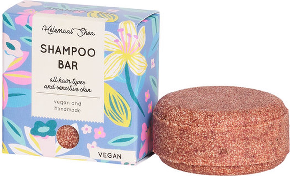 HelemaalShea shampoo bar all haartypes gevoelige huid vegan