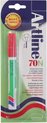 ARTLINE 70 NEAT - Permanent Marker - 1 stuk op blister - 1,5mm Lijndikte - Rood