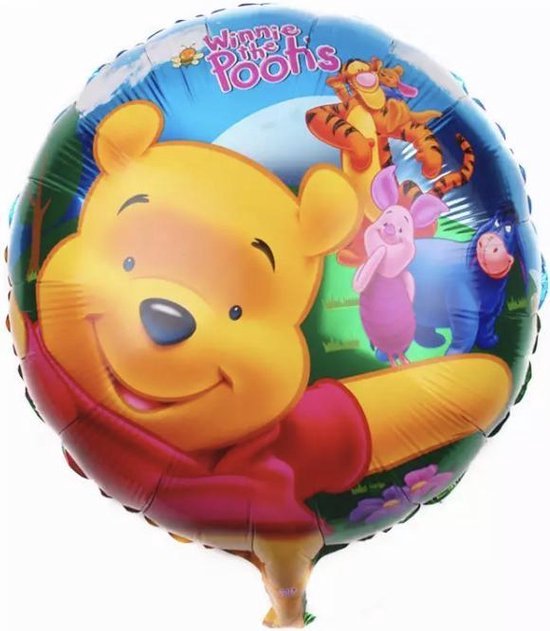 Winnie-The-Pooh-45cm-Folie-Ballon-Verjaardag-Thema