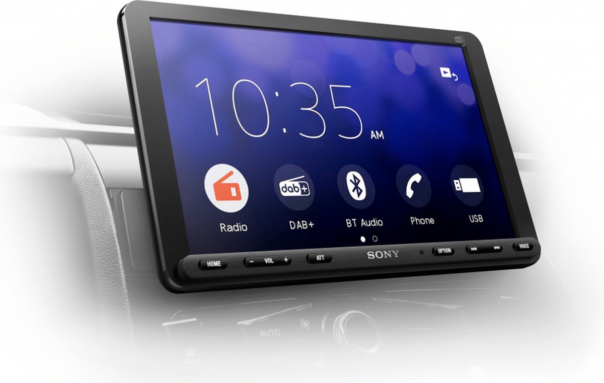 Sony XAV-AX8050D - DAB+ Apple Carplay - Dubbel din autoradio - Autoradio 1-Din Inbouw - Bluetooth - CarPlay - Android Auto - 22.7CM