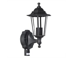 Monzana Wandlamp - met Bewegingssensor - Weerbestendig - Antraciet