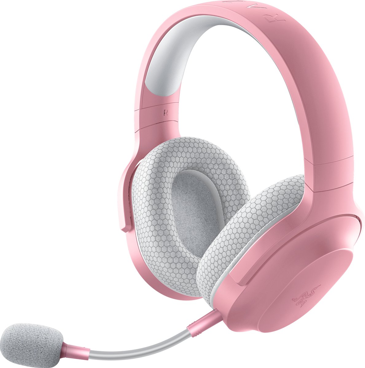 Razer Barracuda X (2022) Draadloze Gaming Headset - Quartz Pink (PC/PlayStation/Switch/Android)
