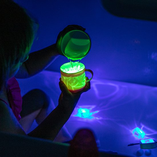 Glo Pals Pippa, Light Up Cubes, Groen, 4 Stuks van Glo Pals — afbeelding 5