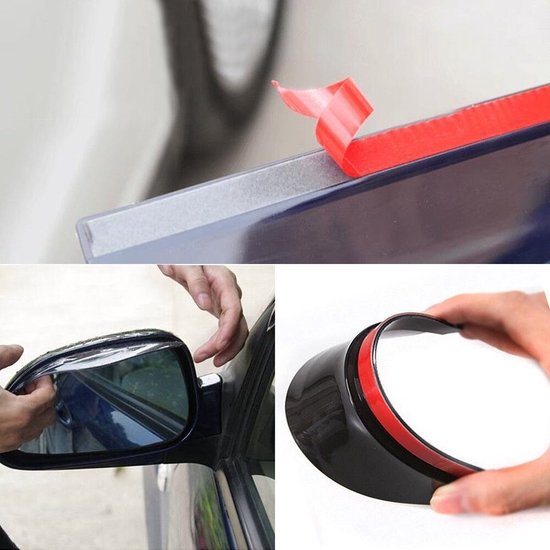 2 pièces accessoires pare-soleil pour voiture rétroviseur latéral  protection pluie protège-sourcils pare-soleil