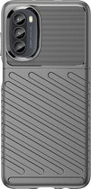 Motorola Moto G52 TPU Case hoesje - Just in Case - Effen Zwart - TPU (Zacht)