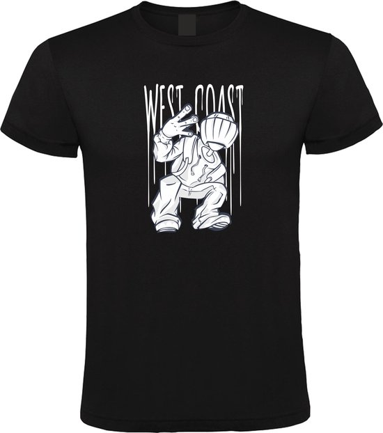 Klere-Zooi - West Coast - Heren T-Shirt - XXL