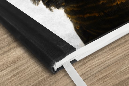 Carnet - Carnet d'écriture - Cacatoès - Vogel - Or - Carnet - Format A5 - Bloc-notes