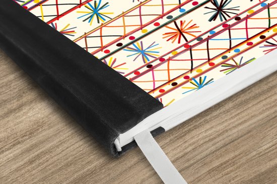 Carnet - Cahier - Arc-en-ciel - Amérique du Amérique - Motifs - Carnet - Format A5 - Bloc-notes