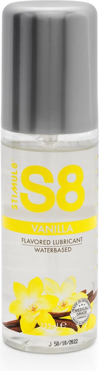 Goedkoopste STIMUL8 - S8 WATER BASED LUBRICANT 125 ML VANILLA