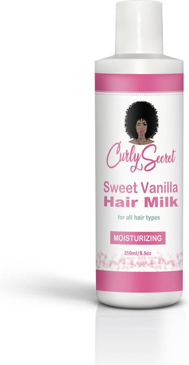 Curly secret - Haarcrème - Sweet Vanilla Milk - leave in - Krullen - CG Methode - krullend haar