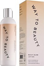 Way to Beauty Daily Glow Zelfbruiner Light Gradual Tanning Lotion 250ml voorheen White to Brown whitetobrown
