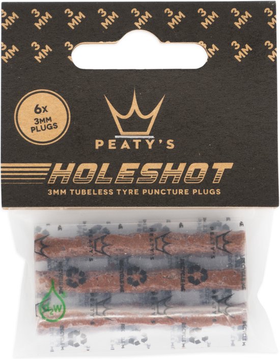 Peaty's Holeshot Tubeless Puncture Plugger Refill Pack (6 x 3 mm)