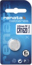 Renata Lithium Batterij - Knoopcel - CR1620 - 1 stuks - 3V - Made in Switzerland