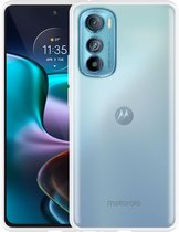 Motorola Edge 30 TPU Case hoesje - Just in Case - Effen Transparant - TPU (Zacht)