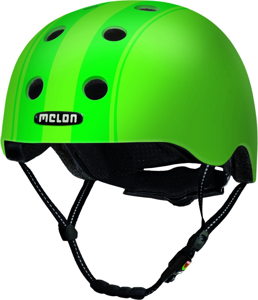 Melon Fietshelm Urban Active Groen Polycarbonaat Mt 58-63 Cm
