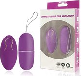 Intimate - Remote Jump Egg Vibrator - Paars
