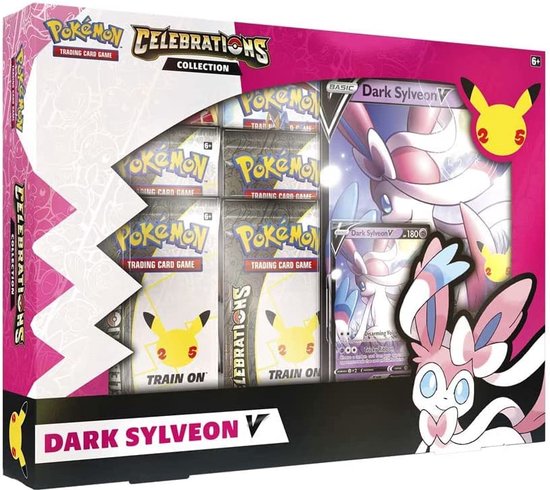 Afbeelding van het spel Pokémon TCG: Vieringen Dark Sylveon V Collecties Booster Box - Pokemon kaarten - Pokemon box - Pokemon booster box
