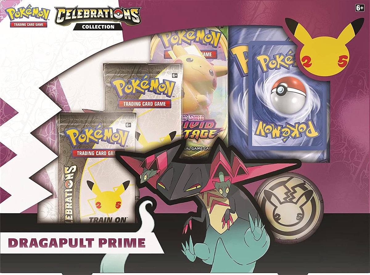 Pokémon Celebrations Collection Dragapult Prime - Pokemon kaarten