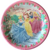 PROCOS - 10 Assiettes en karton Disney Princesses Dansantes - Décoration > Assiettes