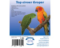 Zagers eivoer Gropar 1 kg