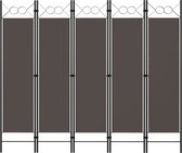 vidaXL-Kamerscherm-met-5-panelen-200x180-cm-antraciet