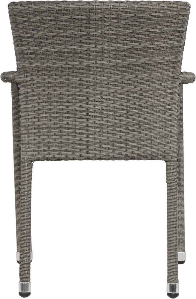Lesli Living Sol stackable garden chair - grey