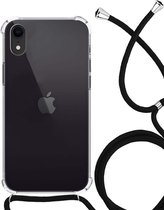 Coque iPhone Xr Transparente Avec Cordon Antichoc - Coque iPhone Xr Avec Cordon - Coque iPhone Xr Transparente