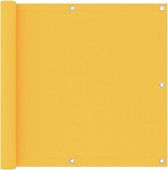 vidaXL-Balkonscherm-90x600-cm-oxford-stof-geel