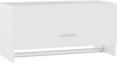 Armoire 70x32,5x35 cm aggloméré blanc