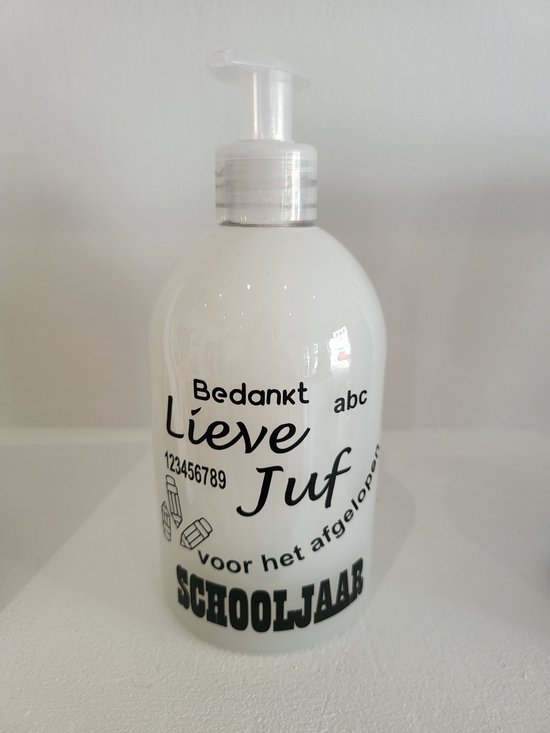 Cadeau Voor Juf Handzeep Bedankt Lieve Juf Bol Com