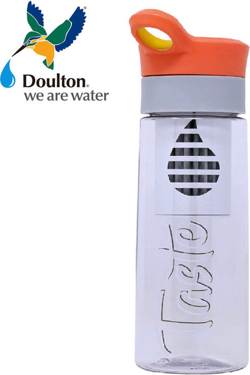 Doulton TASTE Waterfles met filter Peach W9310000