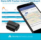 Nano Plugin OBD2 GPS tracker voor een sluitende rittenregistratie incl SIM (roaming in de EU)